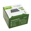 GB128 LED-solarlamp voor hekpalen en tuin, zwart - groen blauw