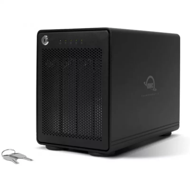 ThunderBay 4 - RAID 5 (zwart, 4-bay behuizing met dual Thunderbolt 3-poorten)