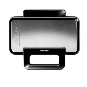 Sandwichmaker MPM MPO-43M 3in1 1000W – multifunctionele sandwichpers voor 4 sandwiches, grillen, toasten en wafels, zwart