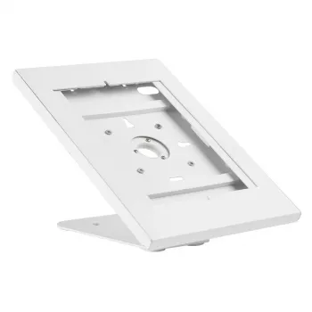 Tafelstandaard MACLEAN MC-909W in hoogte verstelbaar wit voor tablets en apparaten
