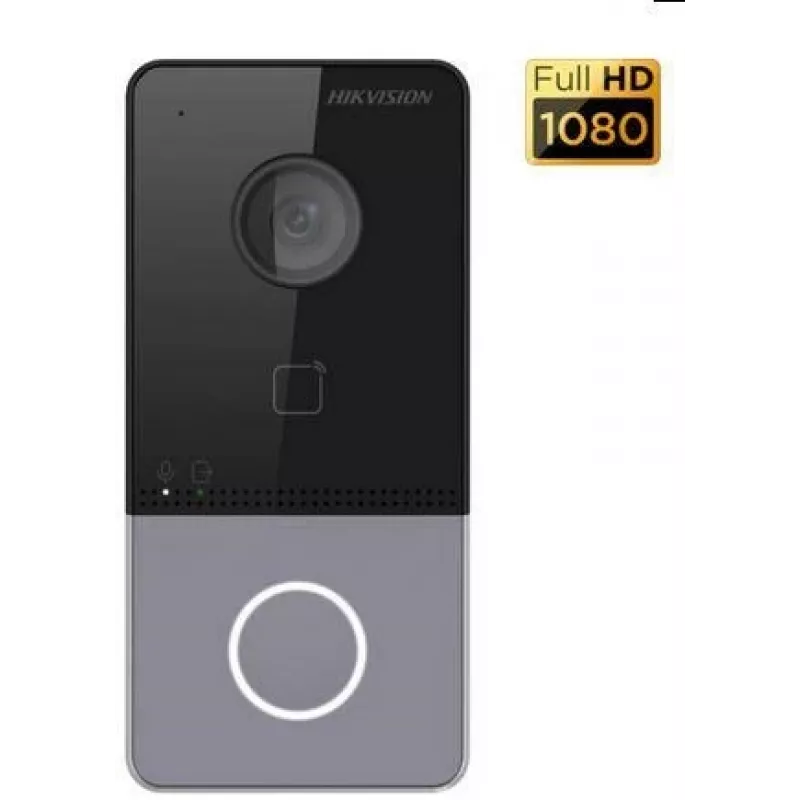 Hikvision DS-KV6113-WPE1(C) video-deurintercom 2 MP zwart, grijs