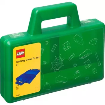 Opbergbox Room Copenhagen sorteerbox LEGO 40870003 groen – modulaire, speelgoedcompatibele organizer