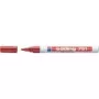 Verfmarker Edding 750 (model 4-750-1-3002) rood, punt 2–4 mm, dekkende permanente inkt