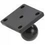 RAM Mounts basisplaat rechthoekig (2 x 1.7 ) - B-kogel (1 ), AMPS-gatenpatroon (RAM-B-347U)