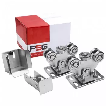 PSG 60.00P.70 rolwagenpakket voor schuifpoorten voor 70x70x4 mm-rail
