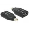 DeLOCK – video-/audio-adapter – HDMI – HDMI, 19-polig (W) – Mini DisplayPort (M) – (DisplayPort 1.1) – zwart (65552)