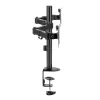 Monitorwandbeugel SBOX LCD-352/2-2 voor 13–32 inch schermen, dubbele arm, 2×8 kg draagvermogen, VESA 100×100