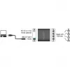 Interfacehub DeLOCK 62966 zwart
