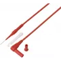 VOLTCRAFT MSL-520 rode testkabel 4-mm-stekker testnaald 0,7 mm 1,5 m rood 1 stuks (VC-17312670)