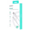AUKEY CB-NAC1 witte nylon kabel USB-C naar USB-A