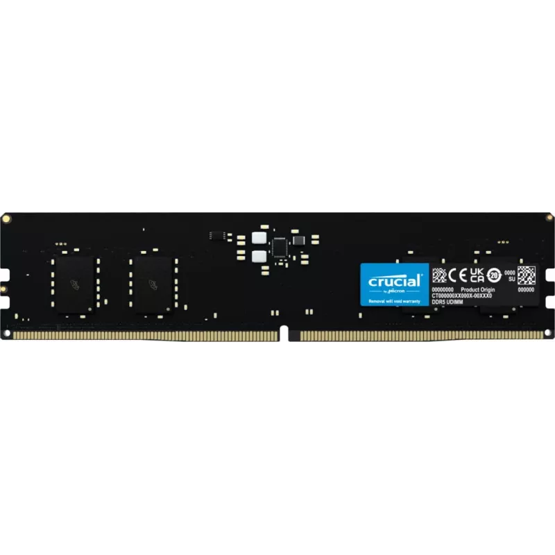 Crucial CT8G48C40U5 geheugenmodule 8 GB 1 x 8 GB DDR5 4800 MT/s
