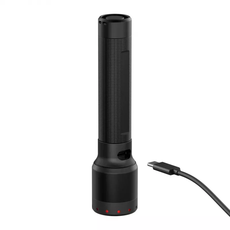 Ledlenser P6R zwarte zaklamp LED