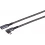 S/CONN maximum connectivity S-Conn 14-74013 USB-kabel 3.2 Gen 2 3.1 2 C zwart - wit - kabel - digitaal/data