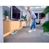 Leifheit 55092 Mop Microvezel 8000 ml Droog&Nat Microvezel blauw, grijs