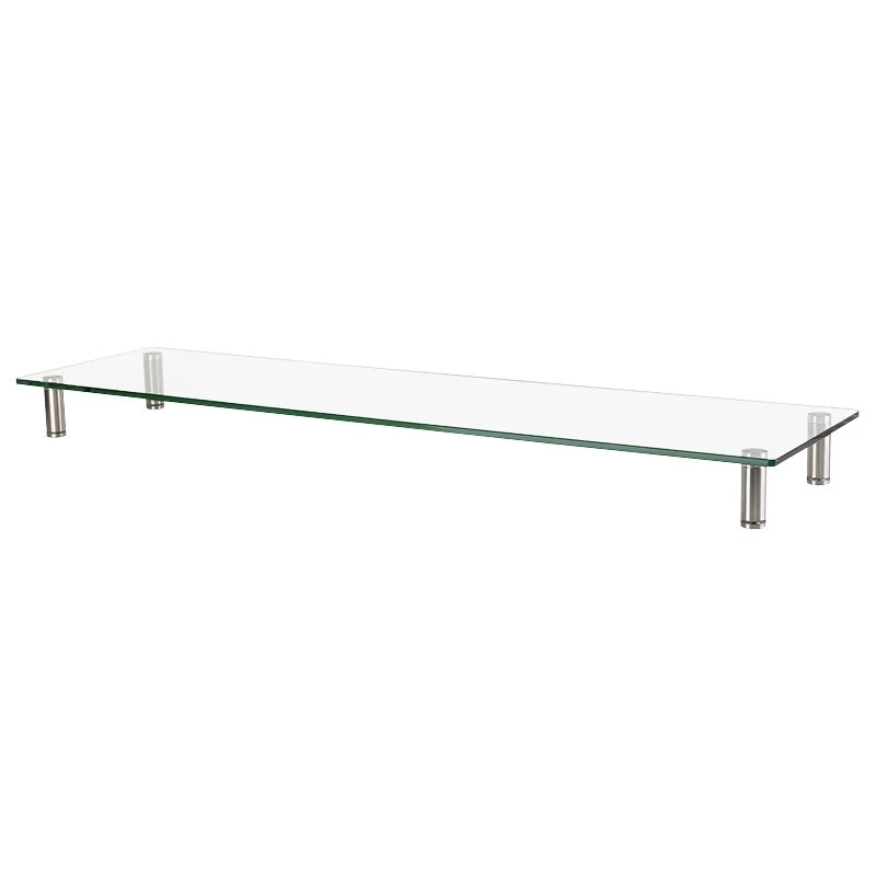 Monitorverhoging met glasplaat 1000 mm lang