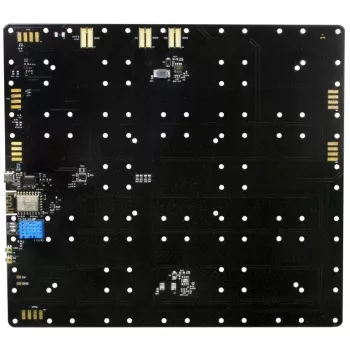 LED-matrixdisplay ALLNET ALL-4duino-8x8 met geïntegreerde temperatuur- en vochtigheidssensor