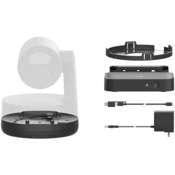 Logitech - uitbreidingsset - uitbreiding voor video/audio - 10Mb LAN, USB-C, USB 2.0 - via CAT 5e - tot 100 m
