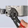 Knipex 86 01 180 tangsleutel, 180 mm, max. opening 40 mm, 15-voudig instelbaar, rood
