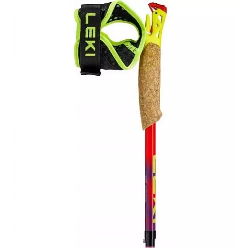 Trekkingstokken Leki TRL Ultratrail FX One 120 cm, rood