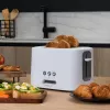 Toaster Toast&Taste 9000 Double wit (wit, 980 watt, voor 2 sneetjes toast)