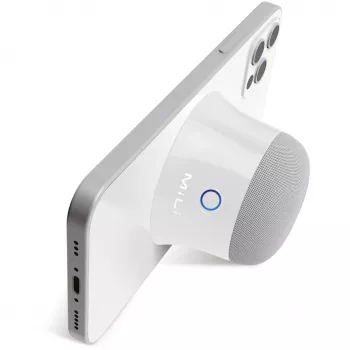 Monofone draagbare luidspreker MILI Ultron 461891 — 3 W RMS, draadloos, ingebouwde 420-mAh-batterij, wit