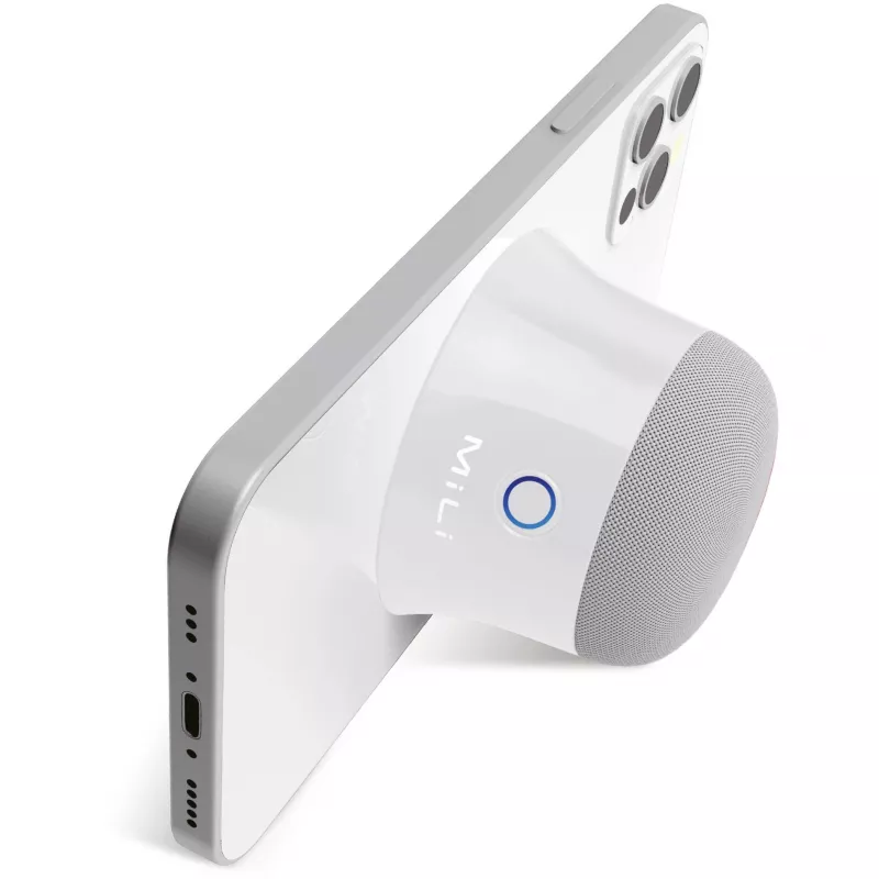 Ultron Mag Soundmate 461891 magnetische Bluetooth-speaker, 3 W, 420 mAh, wit
