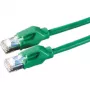 DRAKA patchkabel Cat.6 klasse E S/FTP UC900 TM21 LSOH groen 1m