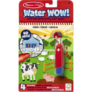 Water Wow Farm GML kleurboek — spinmaster herbruikbaar reis-waterkleurboek