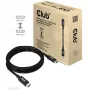 CLUB3D USB4 Gen3x2 Type-C bidirectionele kabel 8K60Hz, data 40Gbps, PD 240W(48V/5A) EPR M/M 2m / 6.56ft