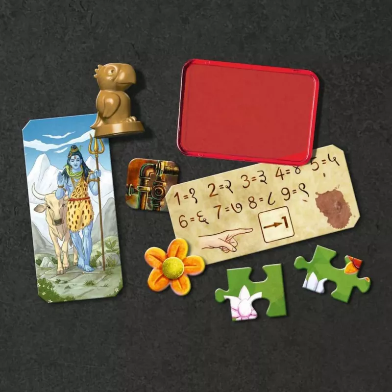 Mystery adventskalender - Het Indiase paleis, puzzelspel