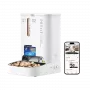 Automatische voerbak PETKIT YumShare Dual-hopper 2 met camera, 5 L capaciteit, ABS en roestvrij staal 304, wit