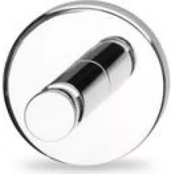 Tesa 59320-00000-01 Powerbutton universele haak S, chroom, 1 st.