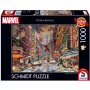 Thomas Kinkade Studios: Marvel - Deadpool, Snow Day, puzzel 1000 stukjes