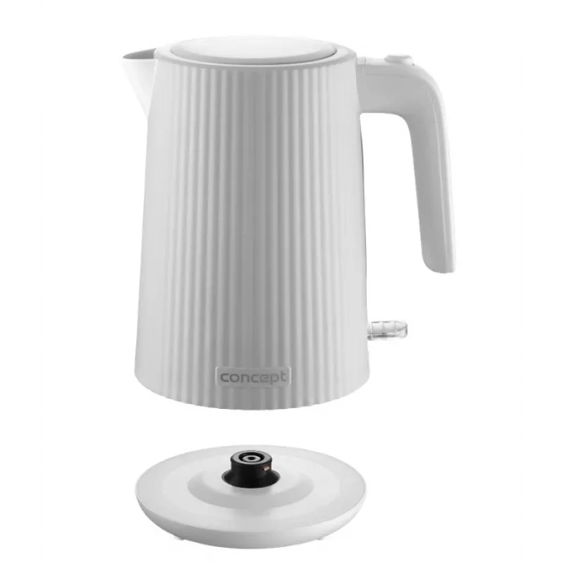 Waterkoker Concept Solution RK2390, kunststof behuizing, 1,7 L, wit