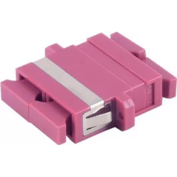 Glasvezeladapter SC ShiverPeaks 07-60063 paars multimode