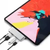 Satechi aluminium USB-C-hub voor iPad Pro zilver