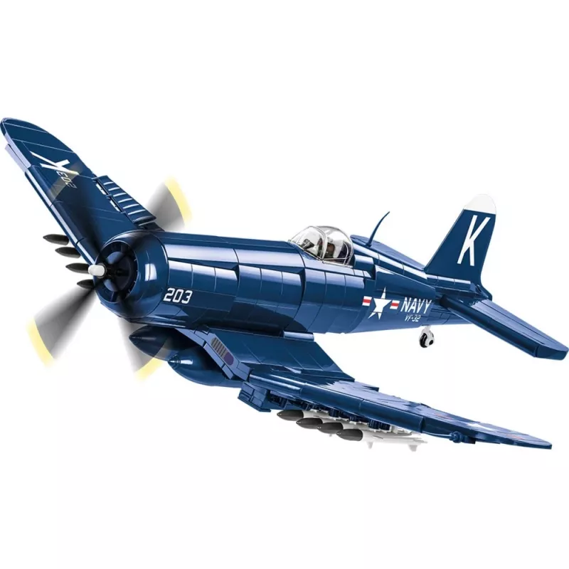 Bouwstenen COBI F4U-4 Corsair 520 stuks Koreaanse Oorlog