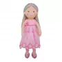 TULILO Kornelia stoffen pop 50 cm – zacht stoffen speelgoed, 50 cm hoogte