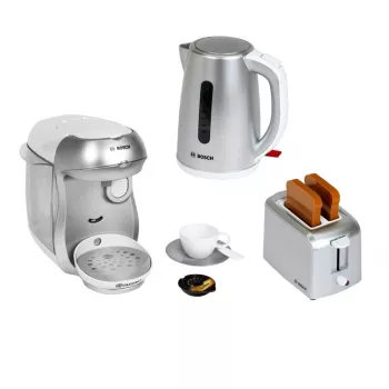 KLEIN ontbijtset zilver – rollenspel keuken ontbijtspeelset voor kinderen