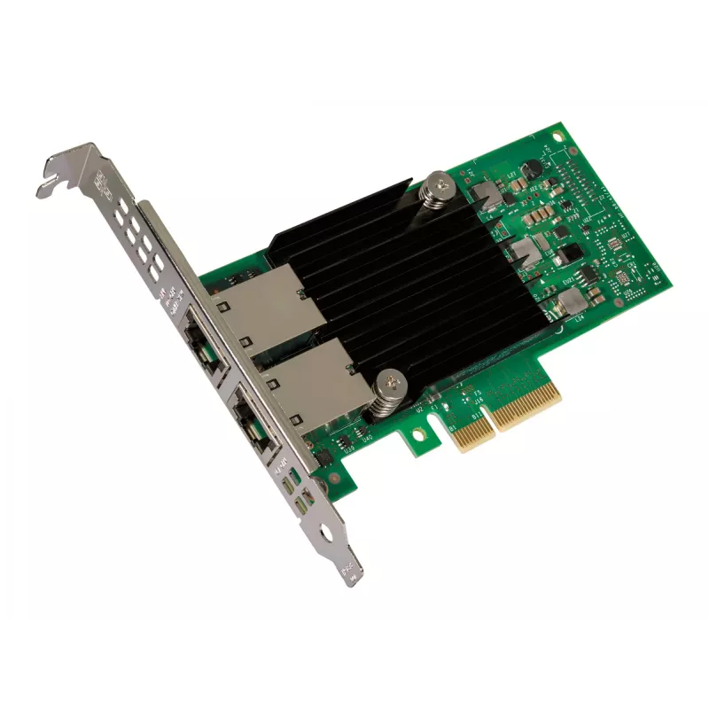Intel Ethernet Converged Network Adapter X550-T2 - netwerkadapter - PCIe 3.0 x4 low-profile - 10Gb Ethernet x 2 (X550T2BLK)