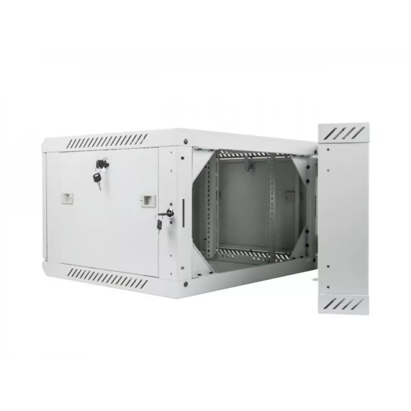 Lanberg WF02-6606-10S Rackkast 6U wandmontage-rack grijs
