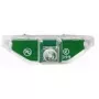 Oriëntatielicht Merten MEG3901-0006, LED, groene behuizing, rood licht, AC 100–230 V