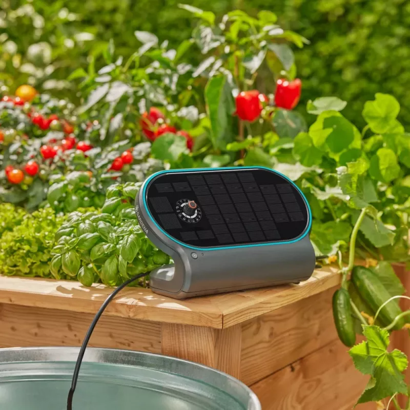Gardena AquaBloom set L, zonne-energie bewatering, 13330-20