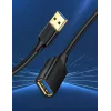 USB 3.0 verlengkabel-adapter UGREEN 10368B — USB-A bus naar USB-A stekker, 1 m, zwart