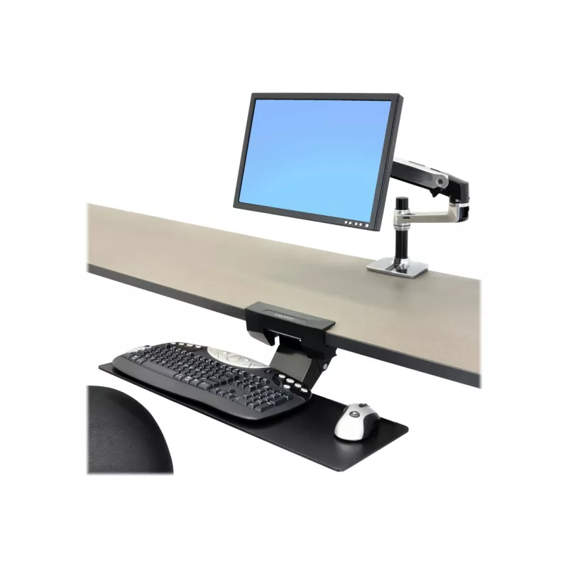 Onderbureau-toetsenbordarm Ergotron Neo-Flex 97-582-009 Zwart