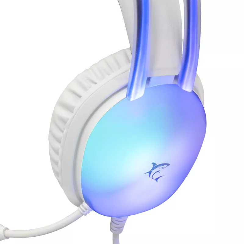 Koptelefoon White Shark GH-2444 Peacock-2 wit