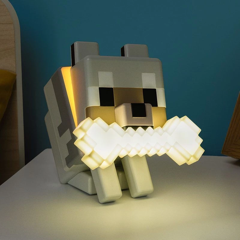 Paladone Minecraft Wolf GloBuddies lamp