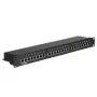 VALUE patchpanel Cat.5e 24 poorten STP zwart