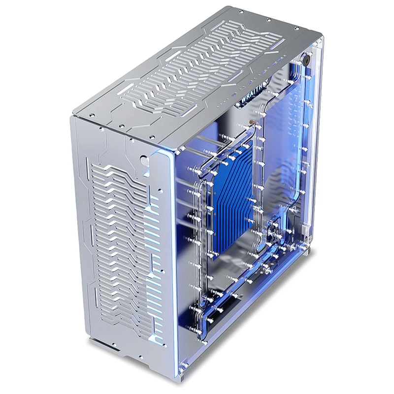 Singularity Computers Wraith ITX/DTX-pc-behuizing, Zilver