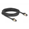 Netwerkkabel DeLOCK RJ45 Cat.6A stekker naar stekker S/FTP 5m zwart